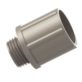 MHX01 M12 PVC - Metal Borular için Polyamid Boru Rakorları
